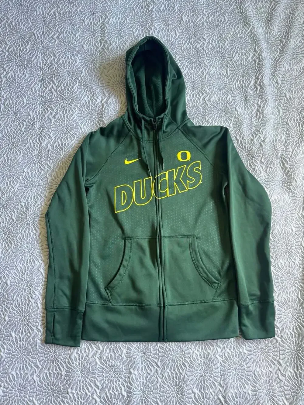 Nike Oregon Ducks Therma-FIT Full Zip Performance Hoodie Men’s S